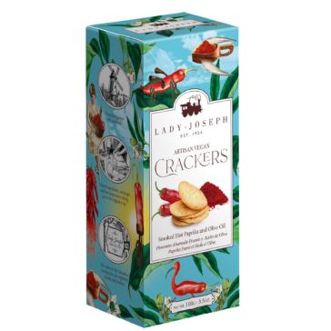 Crackers cu paprika picanta Lady Joseph 100g