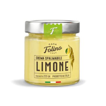Crema de ciocolata alba si lamaie, Casa Folino, 220g