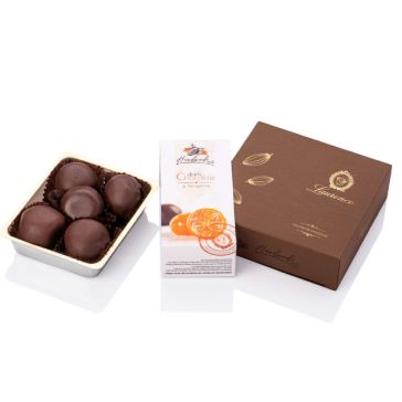 Mandarine in ciocolata neagra Laurence Chocolate  185g