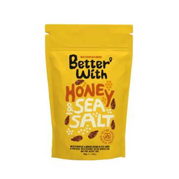 Migdale cu miere si sare, Better With, punga 140g