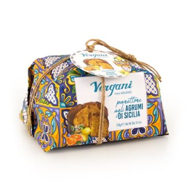 Panettone Sicilia citrice, Vergani, 750g