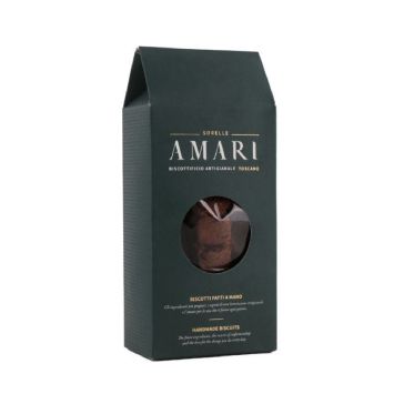 Cantucci golosi cu bucăți de ciocolată, Dolci Amari, 200g