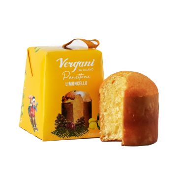Mini Panettone limoncello Merry Christmas, Vergani, 100g
