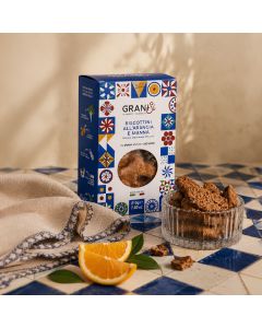 Biscuiți TUMINELLO cu portocale, 210g