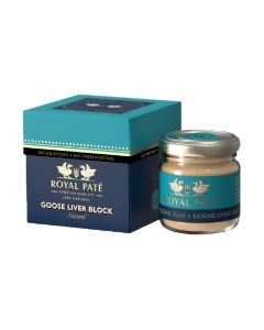 Bloc de foie gras de gasca au naturel 86% Royal Pate 70g