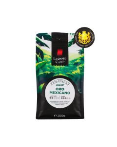 Cafea Oro Mexicano, Leonard Cafe, punga 250g. boabe