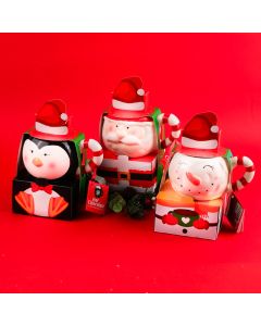 Cană BECKY'S KIDS Sweet Christmas Friends cu mix ciocolată caldă, 45g