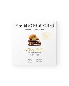 Ciocolata cu alune caramelizate, Pancracio, 40g
