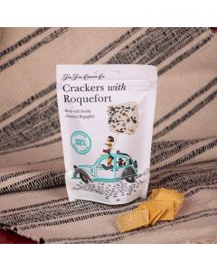 Crackers FINE CHEESE CO cu Roquefort, 45g