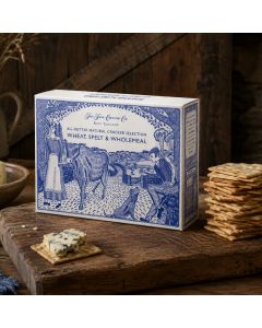 Crackers FINE CHEESE cu unt, set de 3 arome, 375g