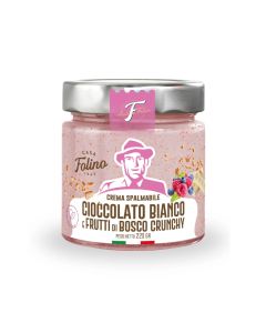 Crema de Cirese amare si ciocolata alba, 220gr, Casa Folino