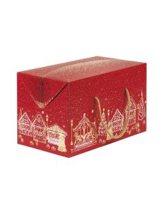 Cutie cufar Merry Christmas Red