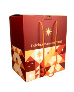 Cutie de cadou rosiea Portpanettone