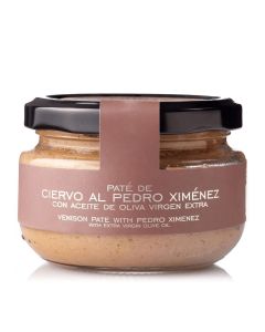 Pate din carne de cerb cu Pedro Ximénez La Chinata 120g