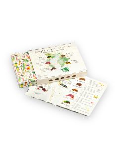 Praline de ciocolata belgiana, Valentino Single Origin Gift Box, 250 g