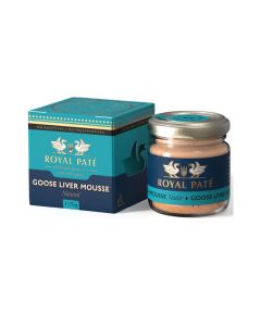 Mousse de foie gras au naturel 60% ficat de gasca  Royal Pate 70g