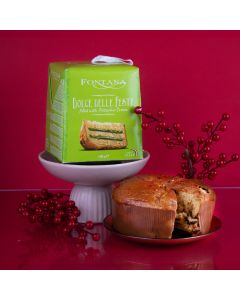Panettone FONTANA cu cremă de fistic în cutie, 500g