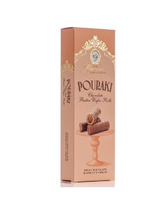 Pouraki cu ciocolata cu lapte si cu crema de alune 120gr, Laurence Chocolate