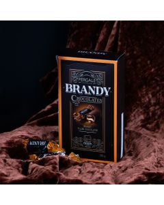 Praline PERGALE de ciocolată cu brandy, 190g