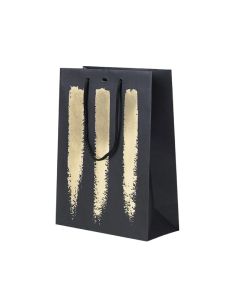 Punga de cadou neagra Midnight Gold