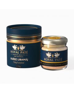 Foie Gras de gasca Entier cu vin de Tokaj Royal Pate 70g