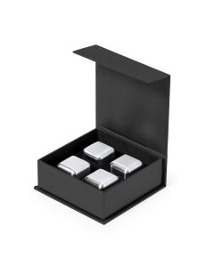 Set cuburi racire bauturi din otel inoxidabil