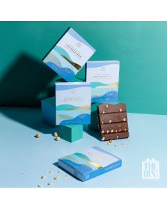 Ciocolata cu lapte si alune de padure intregi, Tastelanghe, 110g