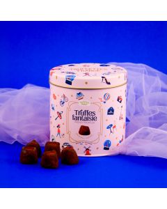 Trufe TRUFFETTES DE FRANCE de ciocolată originale în cutie metalică, 250g