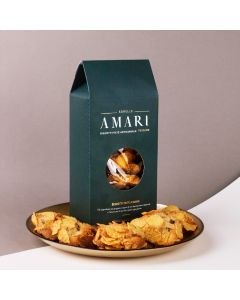Cantucci cu portocala și ciocolată, Dolci Amari, 200g