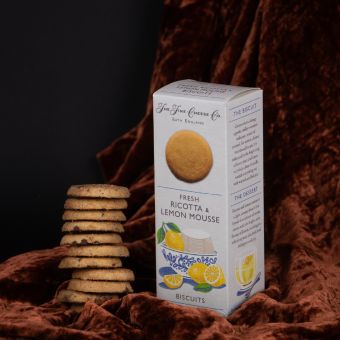 Biscuiți FINE CHEESE cu lămaie și ricotta, 120g