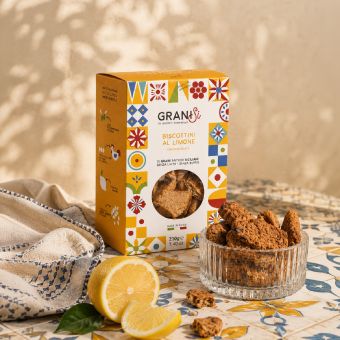 Biscuiți TUMINELLO cu lămaie, 210g