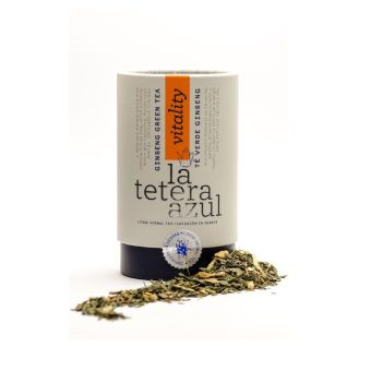 Ceai verde premium Ginseng, La Tetera Azul, 40g