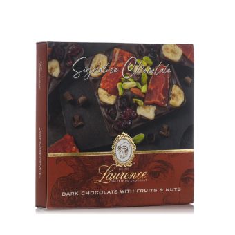 Ciocolata artizanala cu fructe uscate Laurence Chocolate 100g