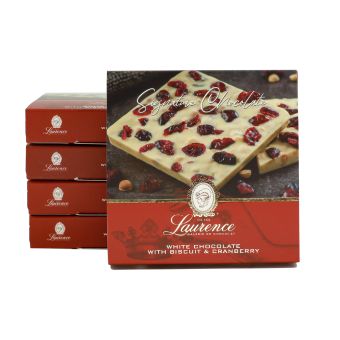 Ciocolata artizanala cu merisoare Laurence Chocolate 100g