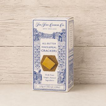 Crackers FINE CHEESE integrali cu unt, 125g