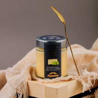 Crema ALPENZU de branza cu vin Müller-Thurgau Valea Aostei DOP, 140g