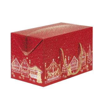 Cutie cufar Merry Christmas Red