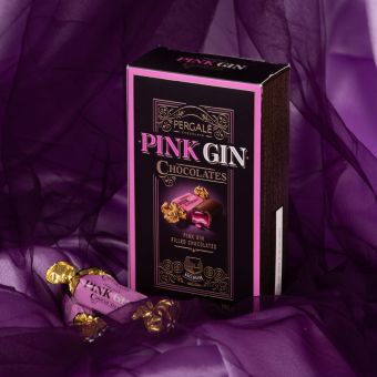 Praline PERGALE de ciocolată cu gin, 190g