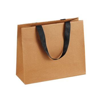 Punga de cadou maro, VEGAN Leather
