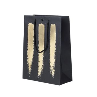 Punga de cadou neagra Midnight Gold