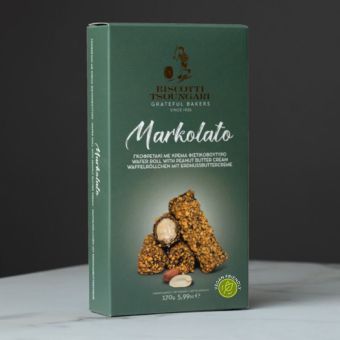Rulouri TSOUGARI cu cremă de arahide, 170g
