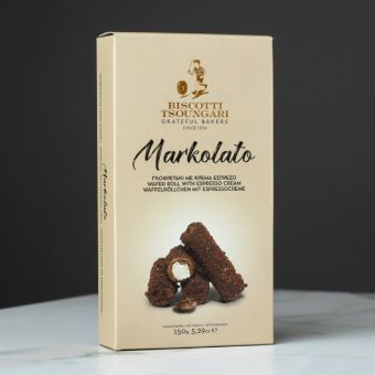 Rulouri TSOUGARI cu cremă de espresso, 170g