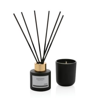 Set cadou Ukiyo cu lumanare parfumata si betisoare de parfum