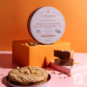 Prajitura Tastelanghe cu nuci de padure, cutie metalica, 350g
