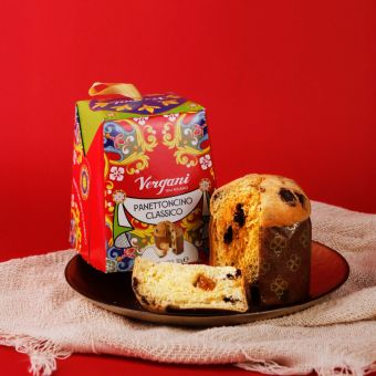 Mini Panettone clasic, Sicilia, Vergani,100g