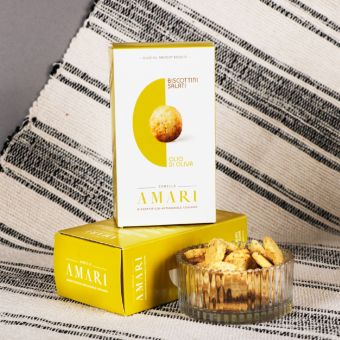 Crackers AMARI cu ulei de masline, 150g