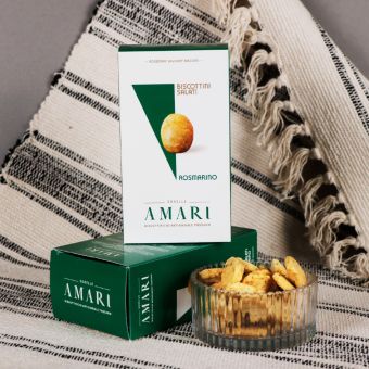 Crackers AMARI cu rozmarin, 150g