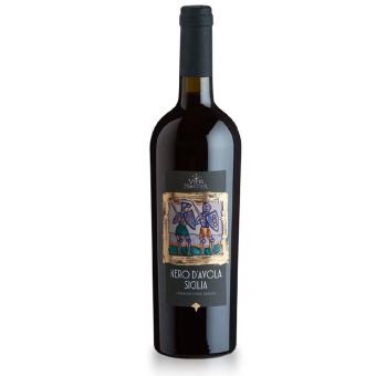 Vin Vitis Nostra Nero D'Avola Sicilia DOC rosu sec 0.75L